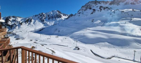 Studio La Mongie 4p aux pieds des pistes avec balcon